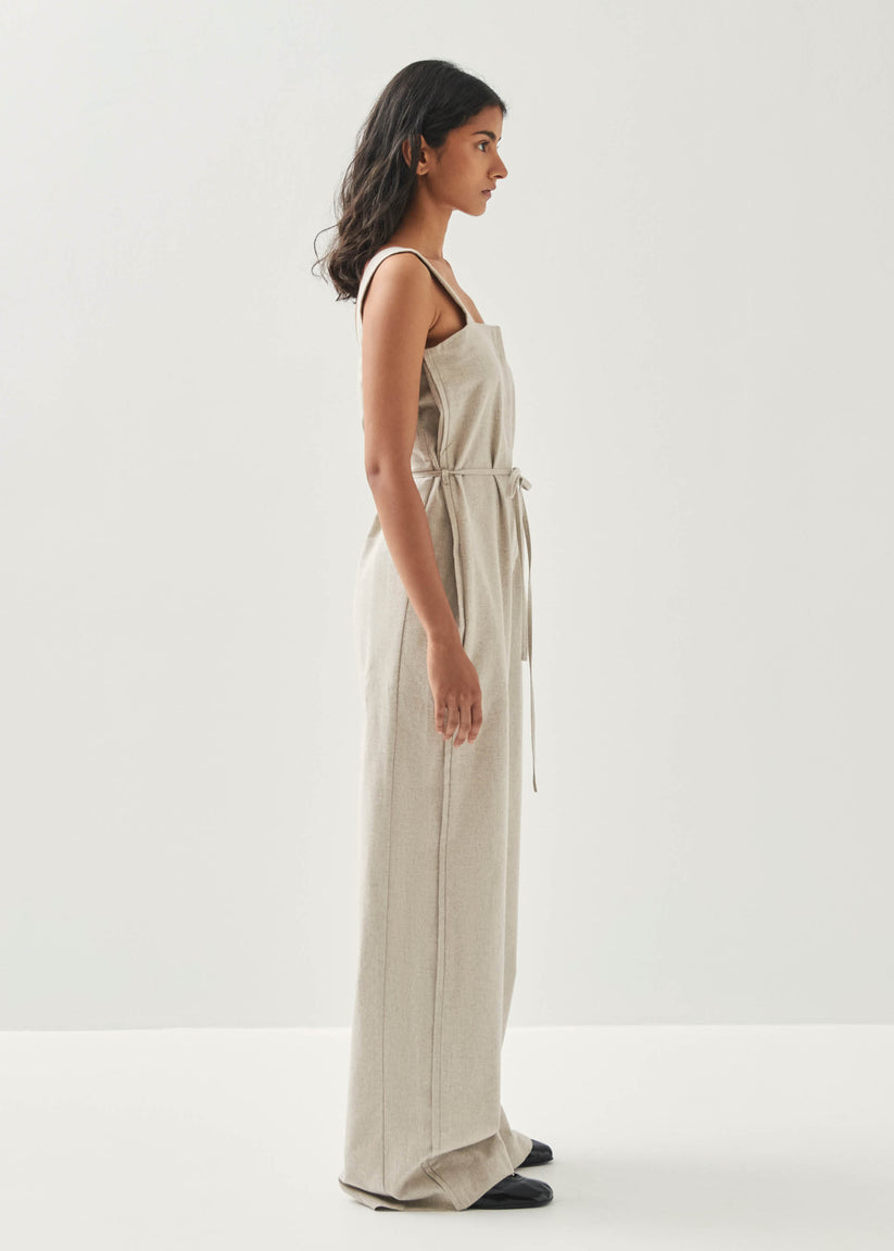 Alohas Inguer Cream Jumpsuit Envío internacional gratuito