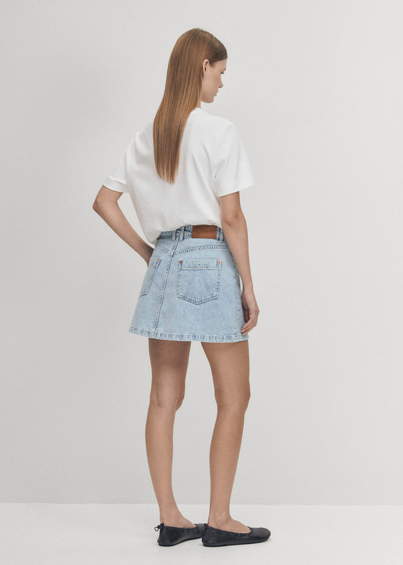 Alohas Boston Falda Vaquera Azul Ofertas especiales