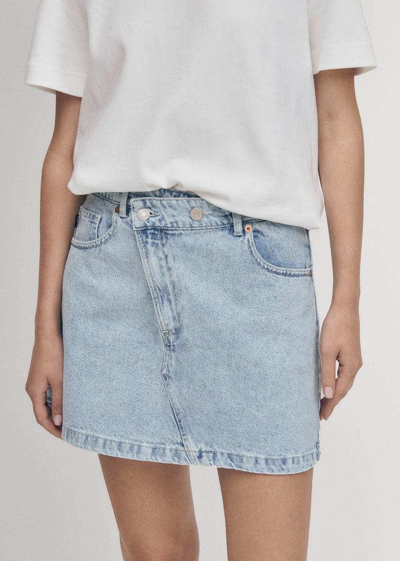 Alohas Boston Falda Vaquera Azul Ofertas especiales