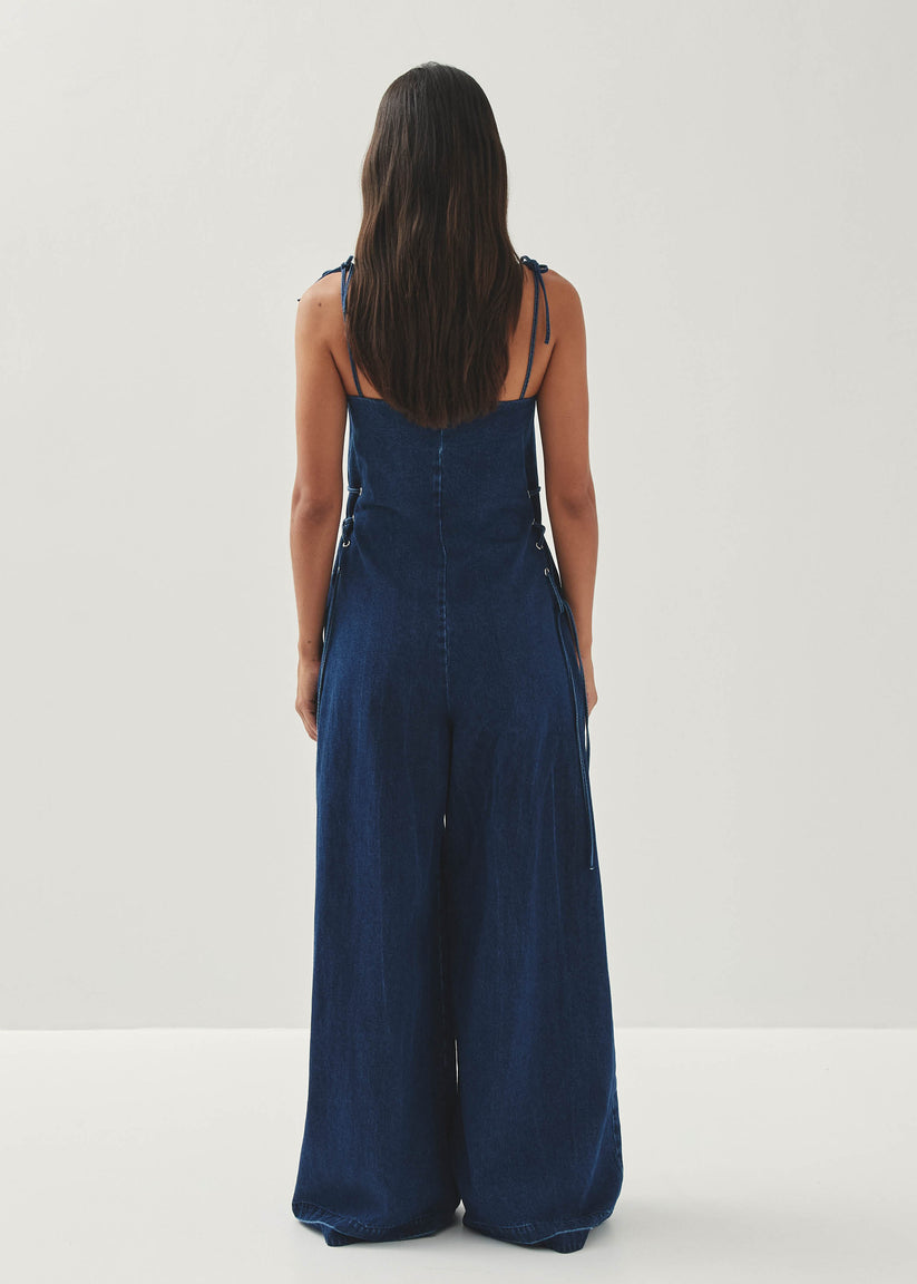 Alohas Tania Mono Vaquero Azul En oferta