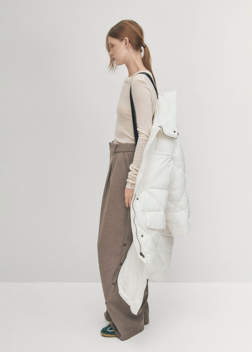 Alohas Colorado Abrigo Acolchado Blanco Rebajas de fábrica