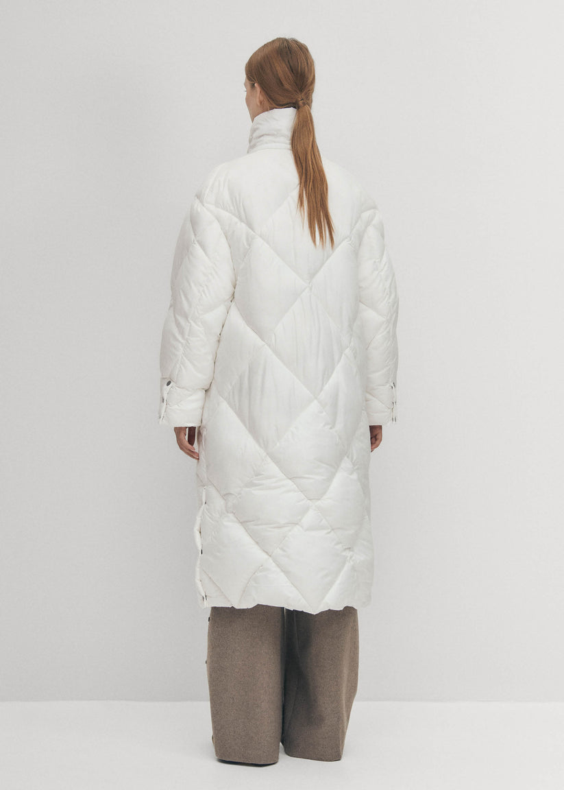 Alohas Colorado Abrigo Acolchado Blanco Rebajas de fábrica