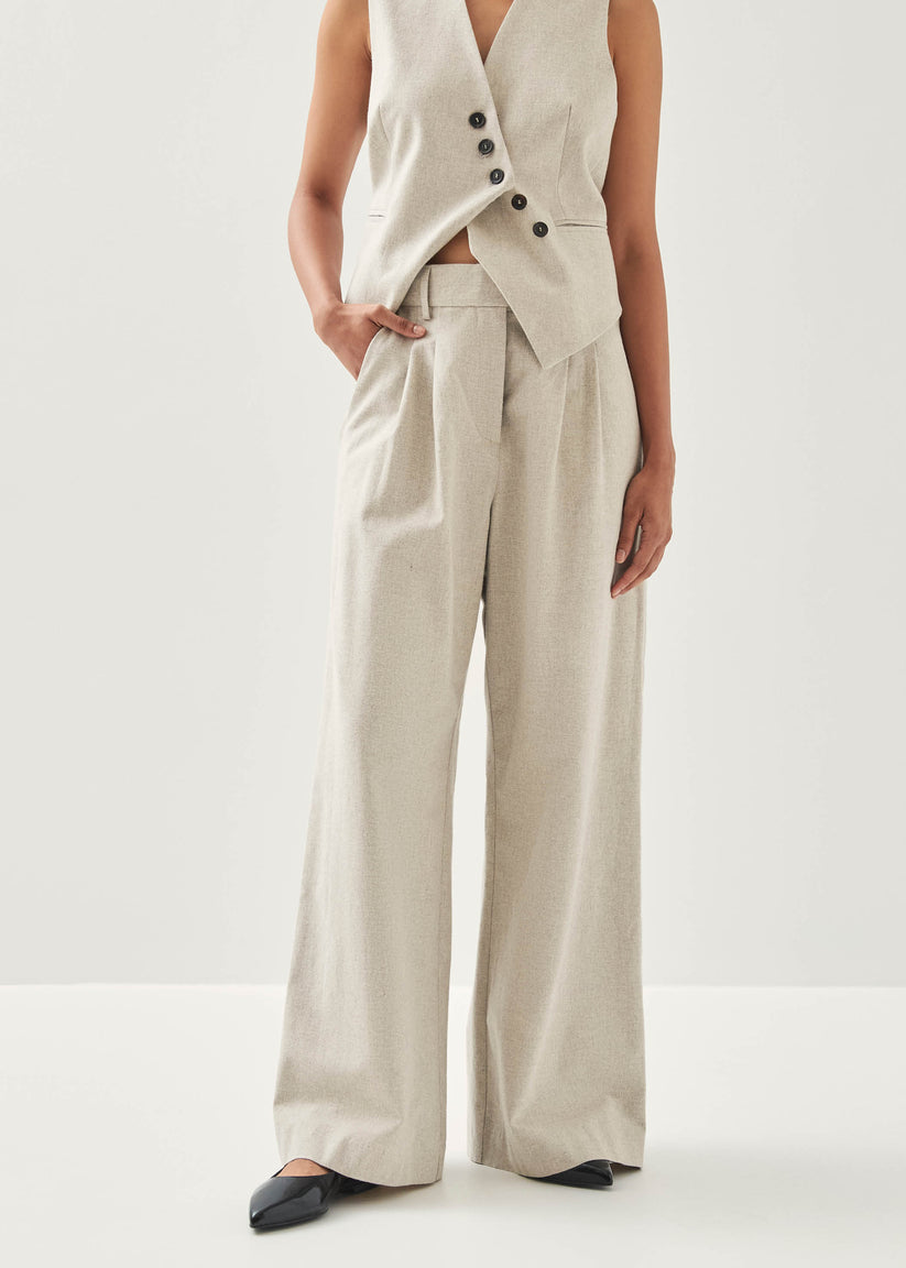 Alohas Meran Pantalones Color Crema Tienda