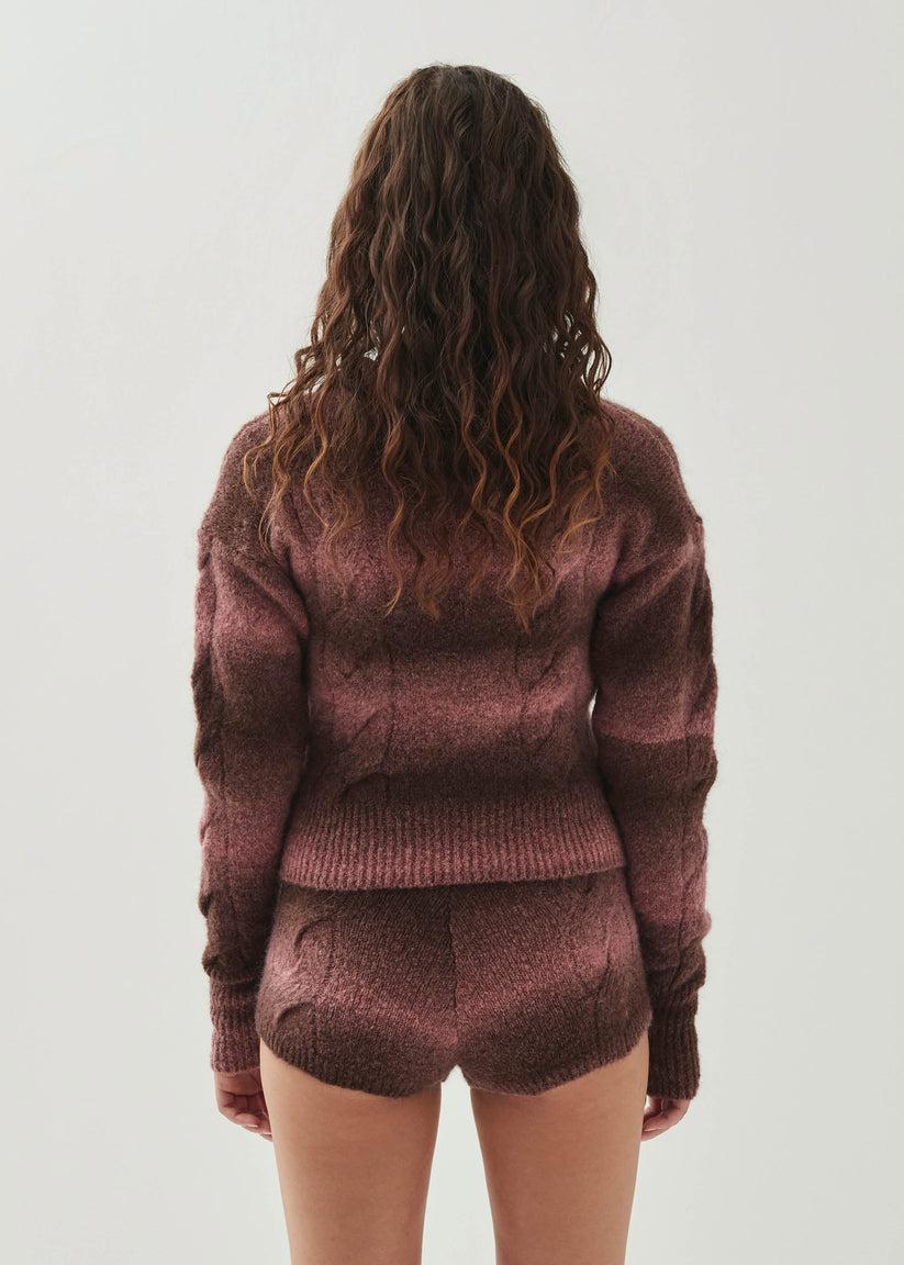 Alohas Aspen Jersey Rosa de Punto Liquidación