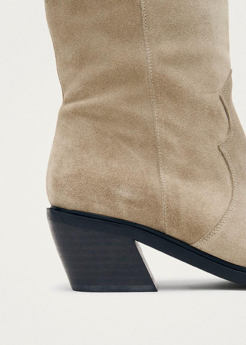 Alohas Mount Suede Botas de Ante Beige Superdescuento