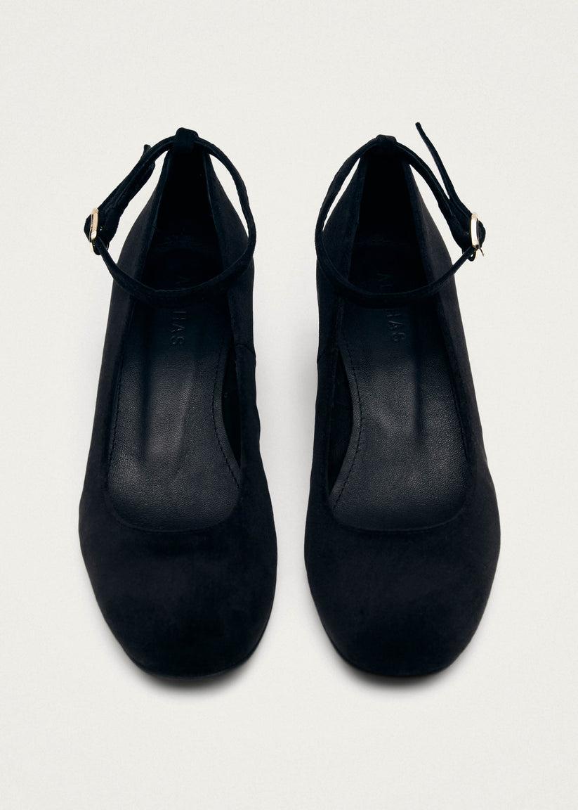 Alohas Antoine Velvet Black Pumps Última moda
