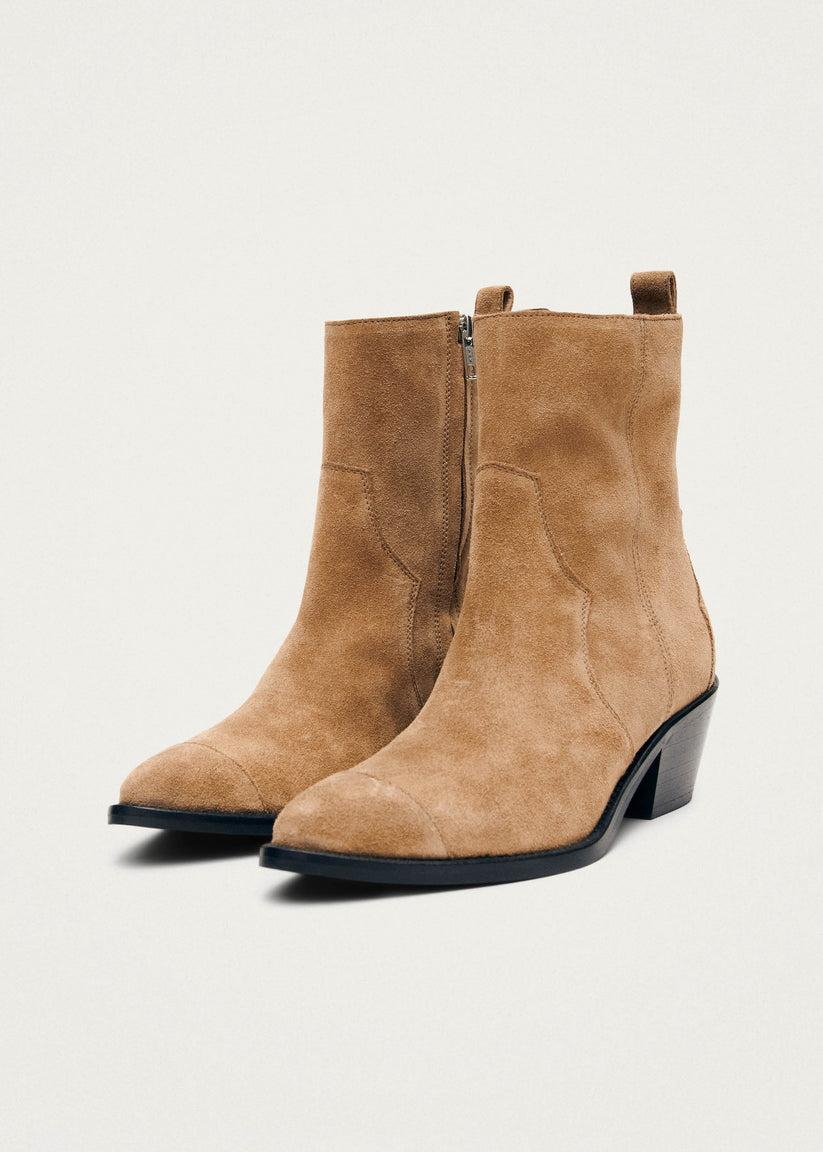 Alohas Austin Botines Cowboy de ante Precio ultrabajo