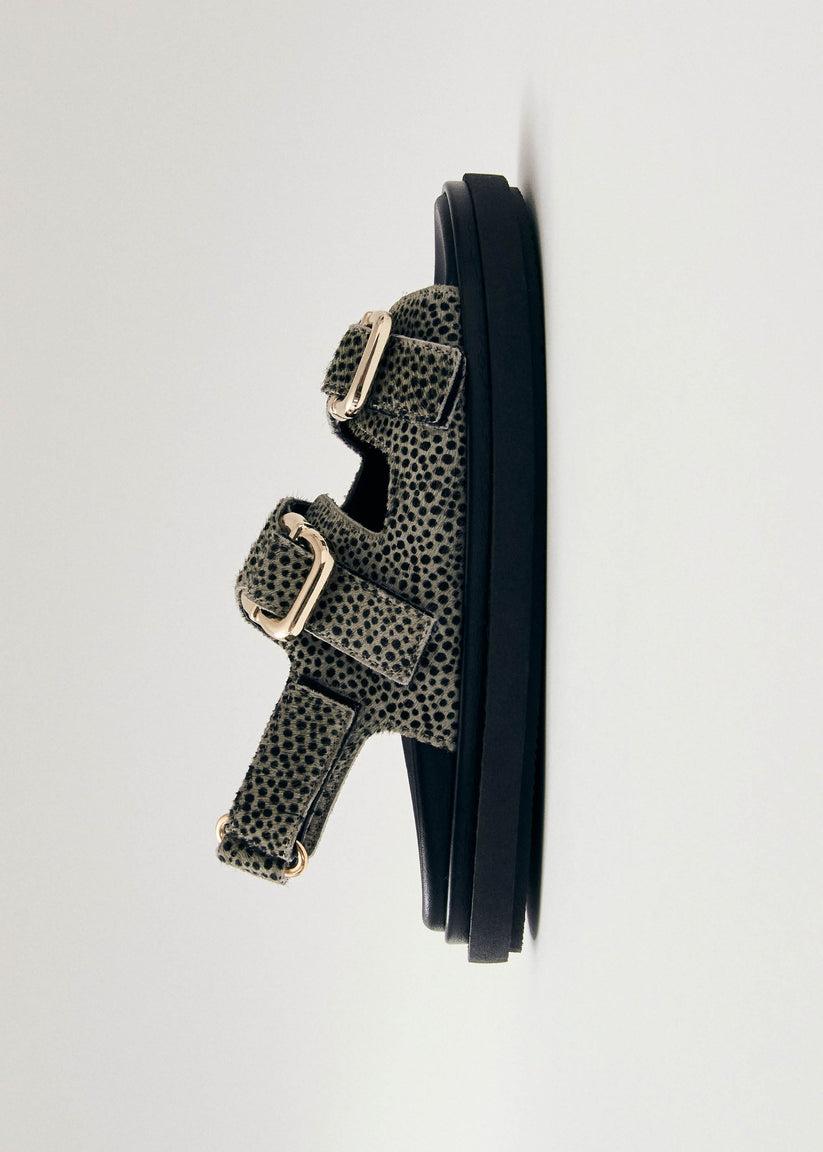 Alohas Harper Soft Grey Leather Sandals En línea