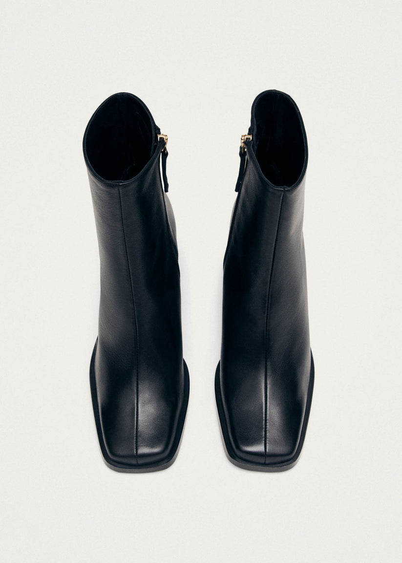 Alohas South Botas de Piel Negra Oferta especial