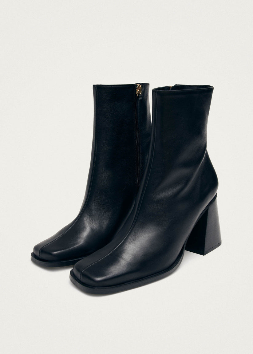Alohas South Botas de Piel Negra Oferta especial