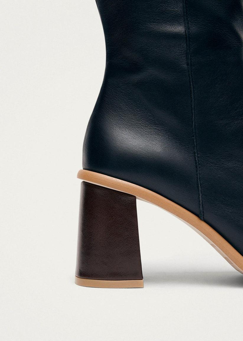 Alohas West Vintage Botas Negras de Piel Envío gratis