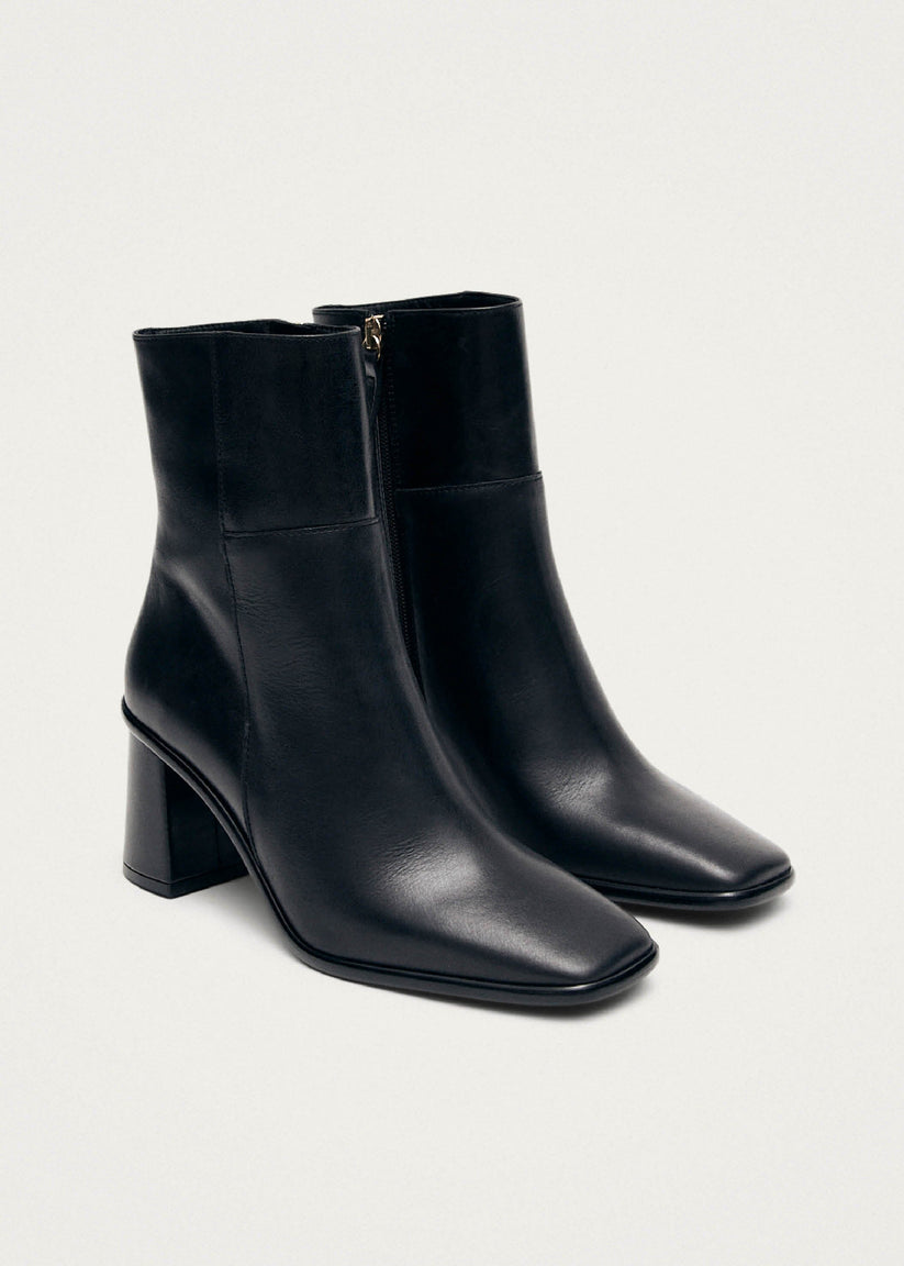 Alohas West Botas de Piel Negras Últimos 3 días