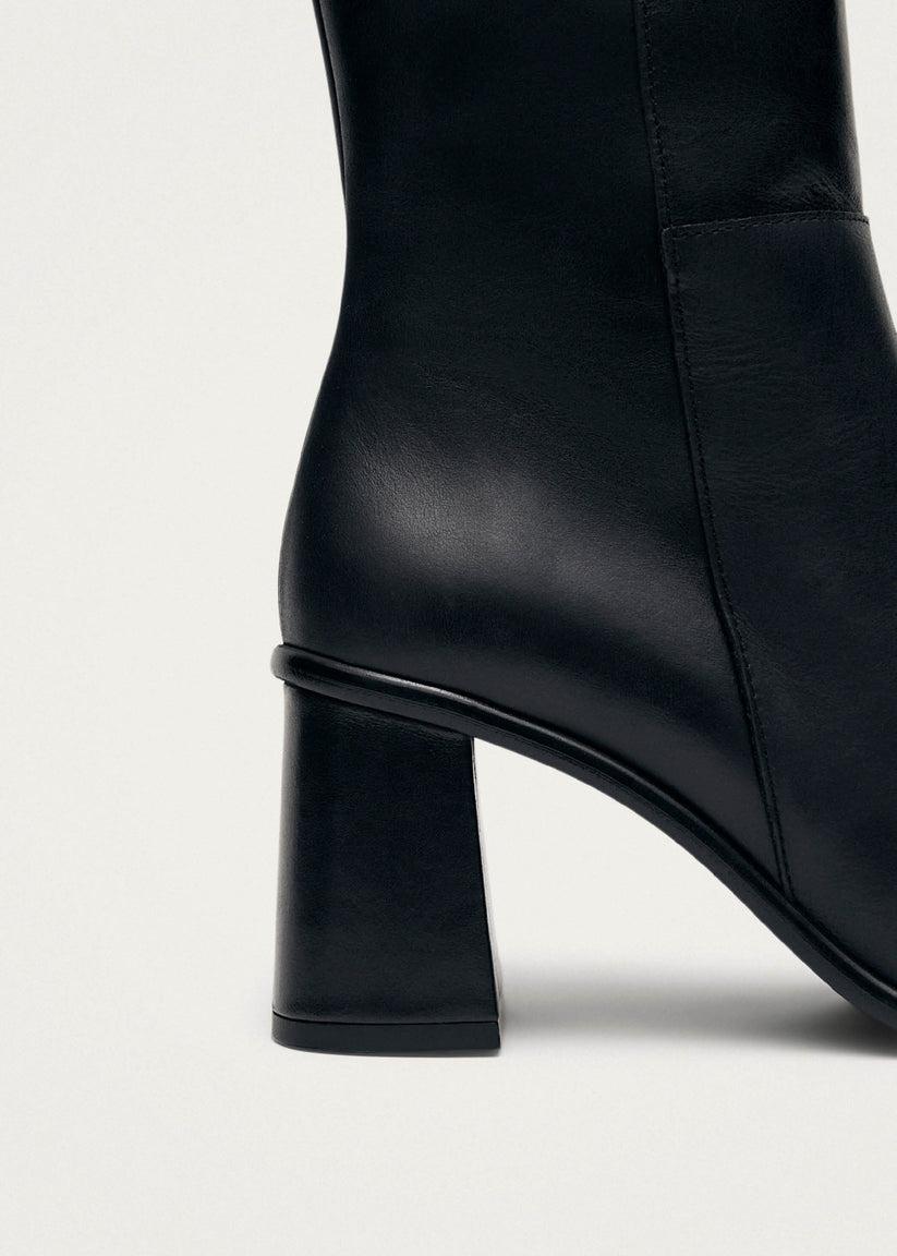 Alohas West Botas de Piel Negras Últimos 3 días