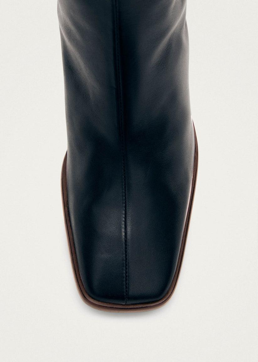 Alohas East Botas Negras de Piel Oferta especial de fábrica
