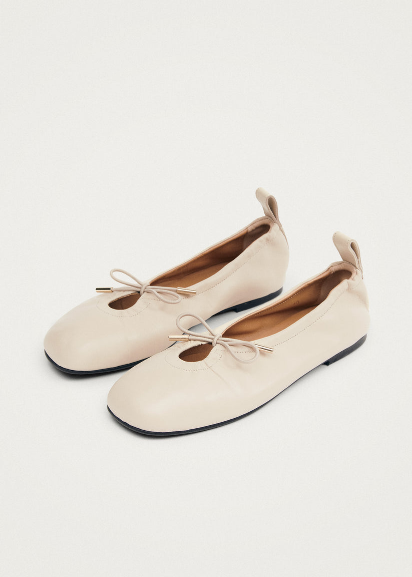 Alohas Rosalind Bailarinas Color Crema Precios de Black Friday
