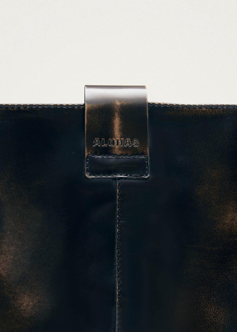 Alohas Sajan Botas de Cuero Marrones Outlet online