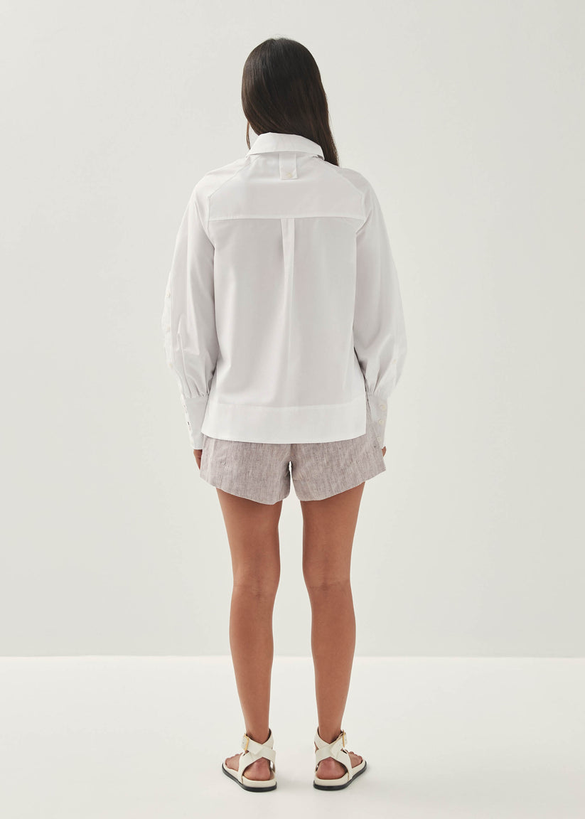 Alohas Aiko Camisa Blanca Promoción trimestral