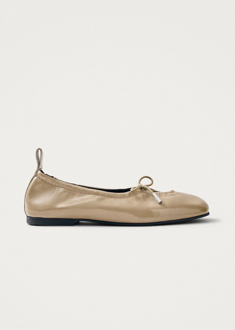 Alohas Rosalind Onix Bailarinas de Cuero Beige Oferta exclusiva
