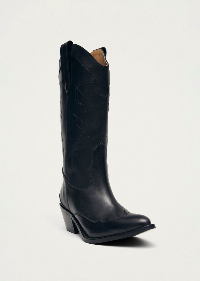 Alohas Liberty Black Leather Boots Rebajas baratas