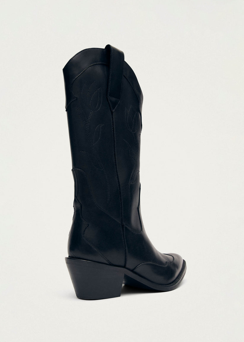Alohas Liberty Black Leather Boots Rebajas baratas