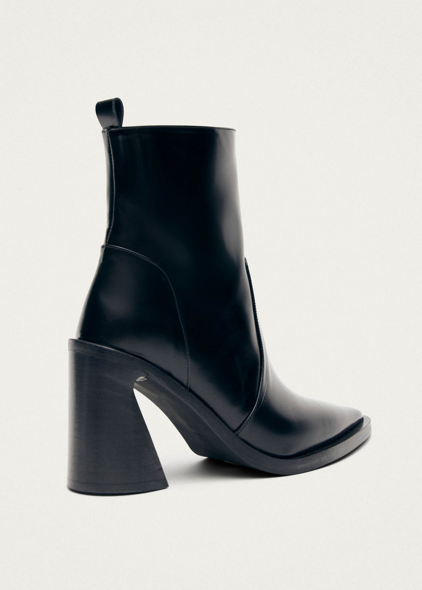 Alohas Haylo Botines de Cuero Negro Ventas relámpago