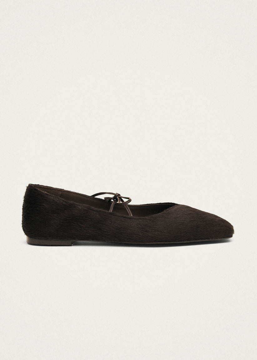 Alohas Sway Soft Bailarinas de Cuero Marrón Rebajas top