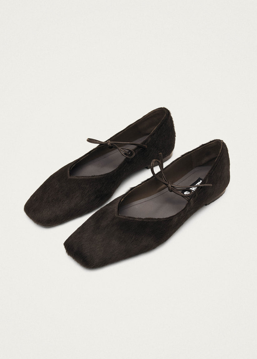 Alohas Sway Soft Bailarinas de Cuero Marrón Rebajas top