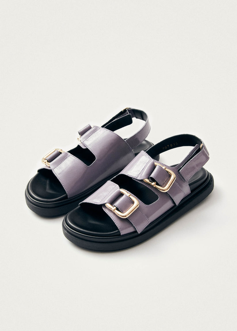Alohas Harper Onix Sandalias de Cuero Malva Rebajas baratas