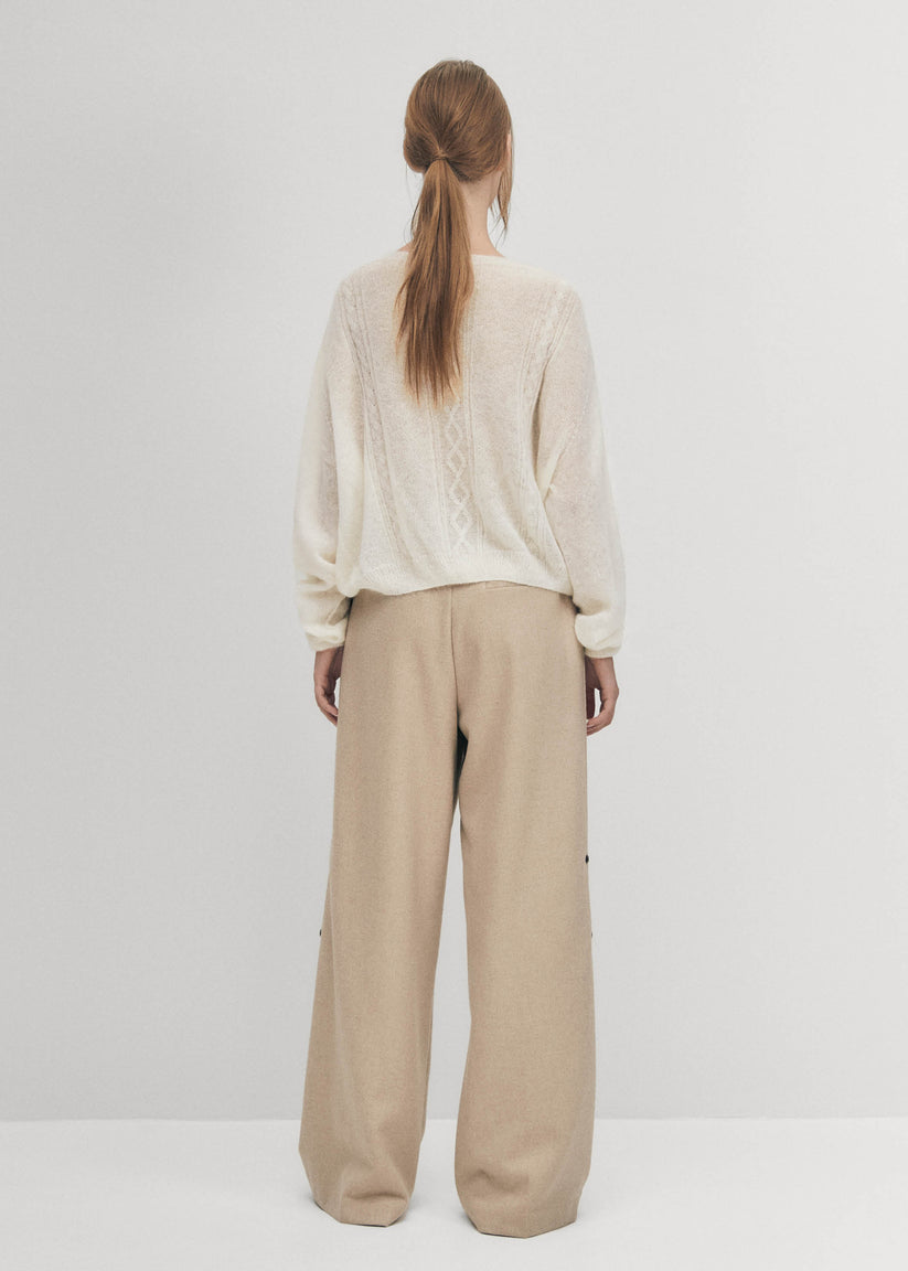 Alohas Corden Cardigan Color Crema 2025