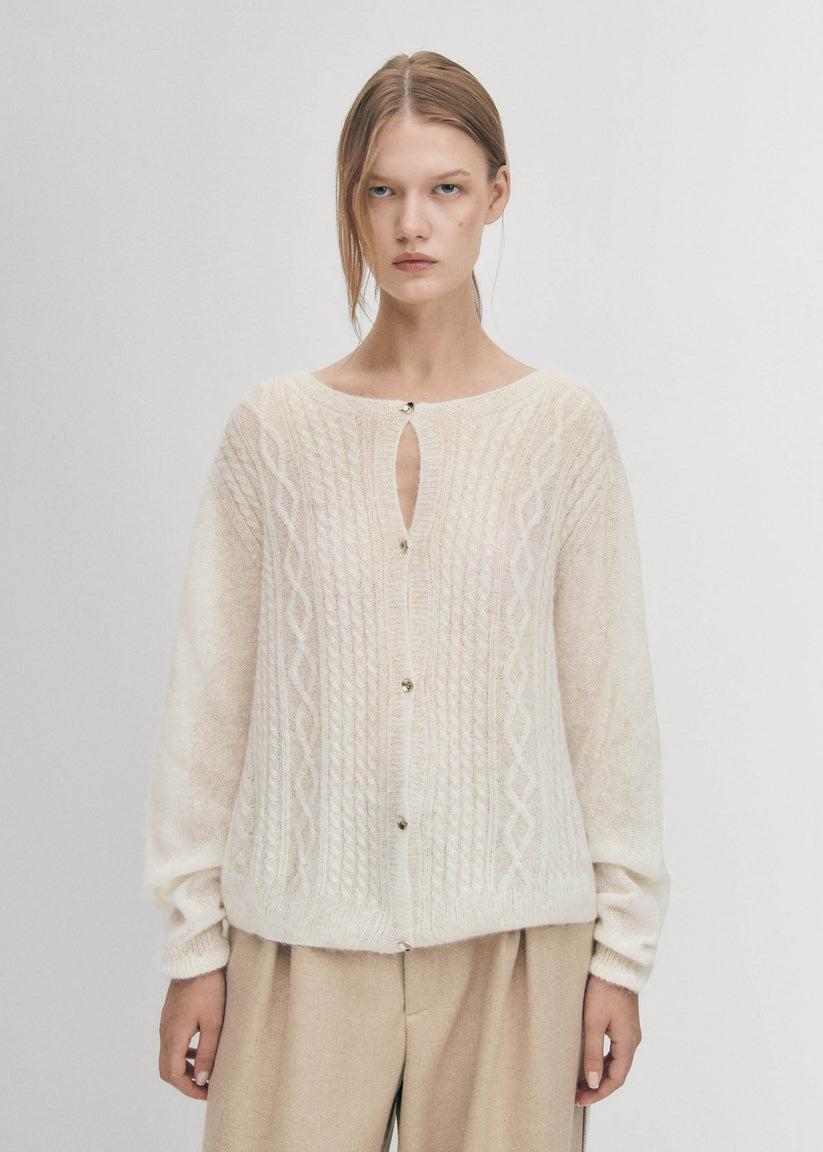 Alohas Corden Cardigan Color Crema 2025