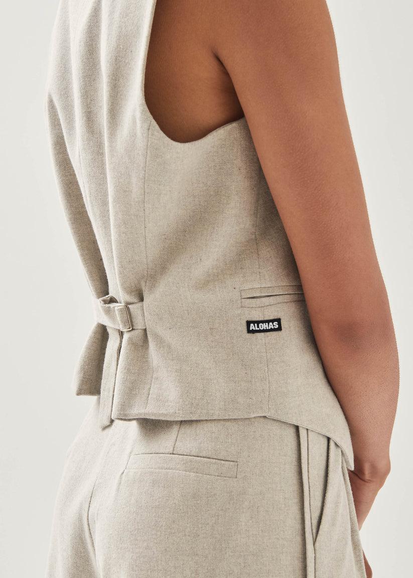 Alohas Totti Cream Vest Tienda