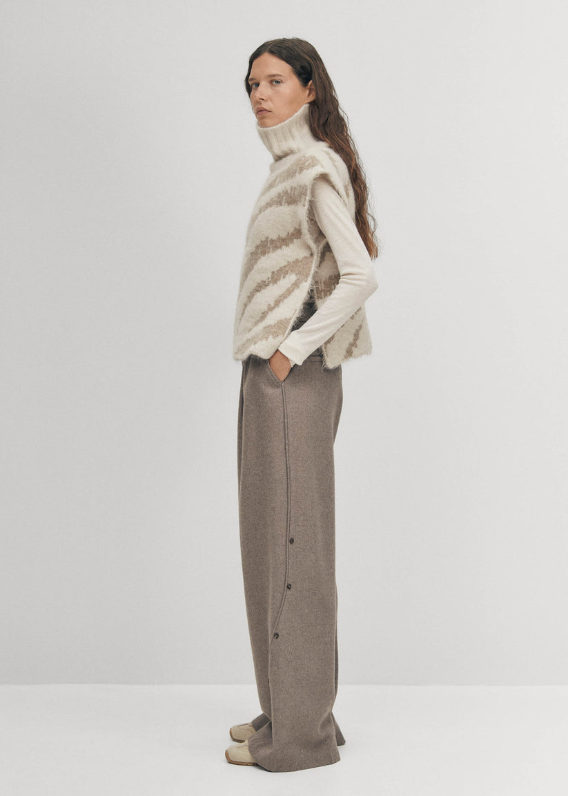 Alohas Bergen Chaleco Ecru Rebajas online