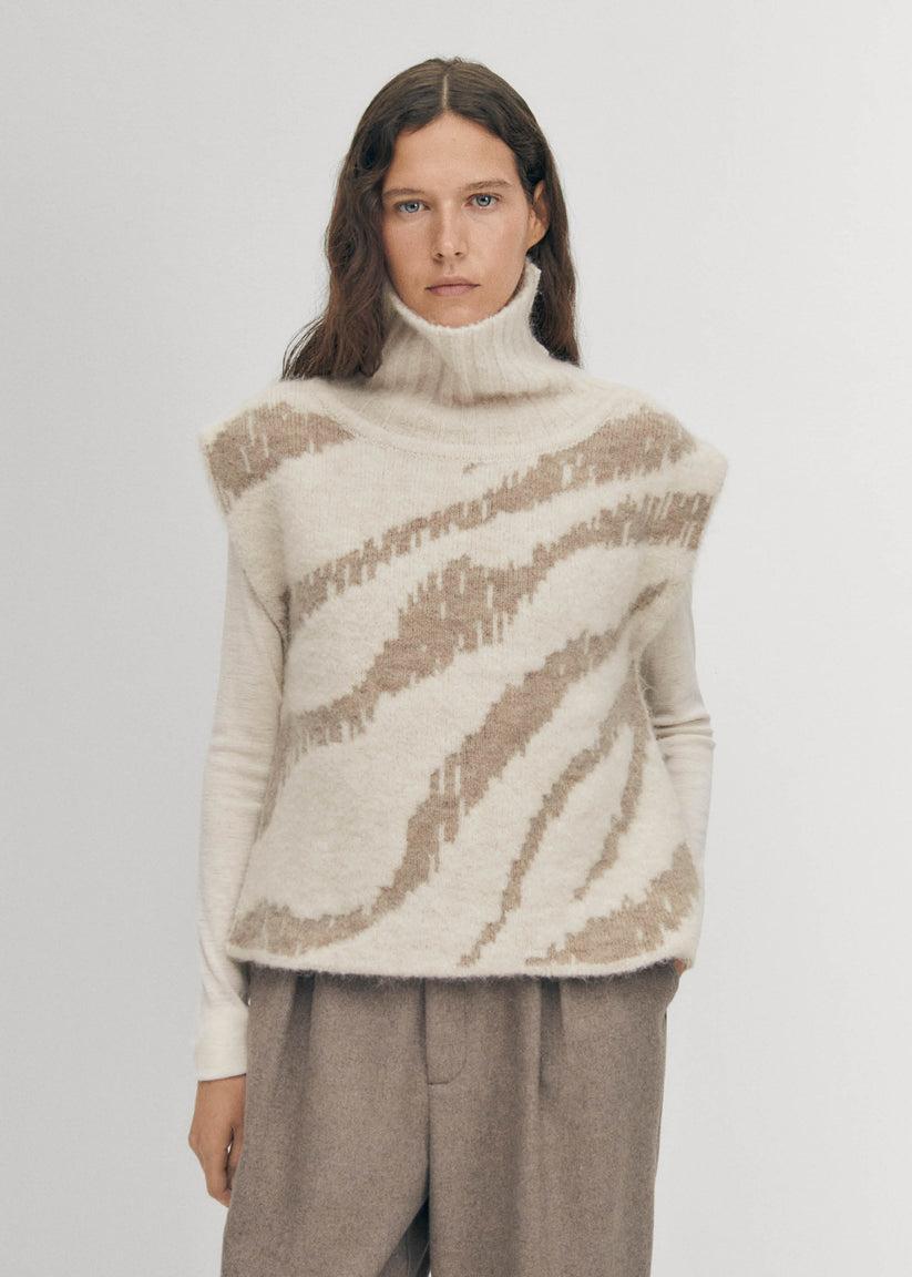 Alohas Bergen Chaleco Ecru Rebajas online