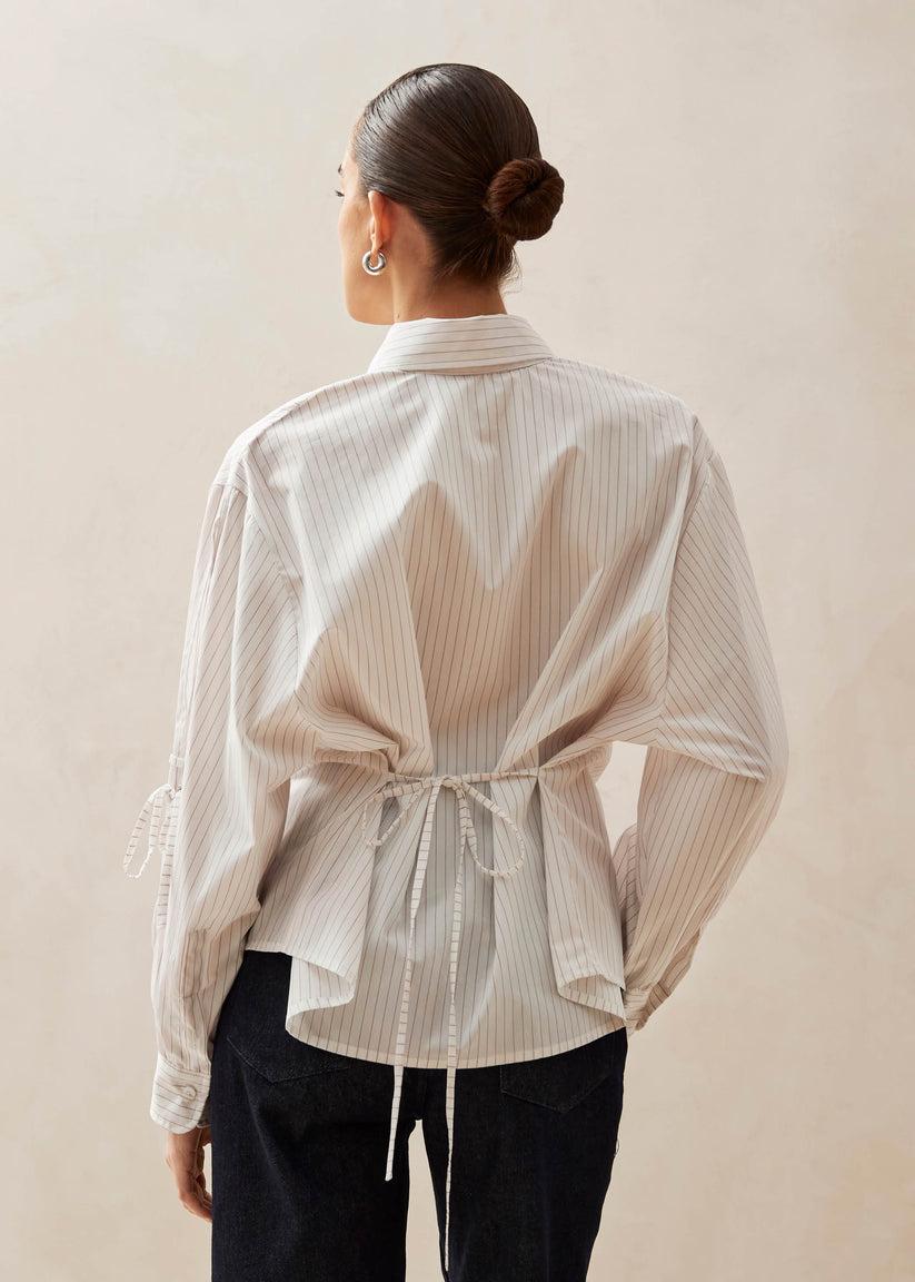 Alohas Sugar Red Thin Stripes Shirt Oferta especial