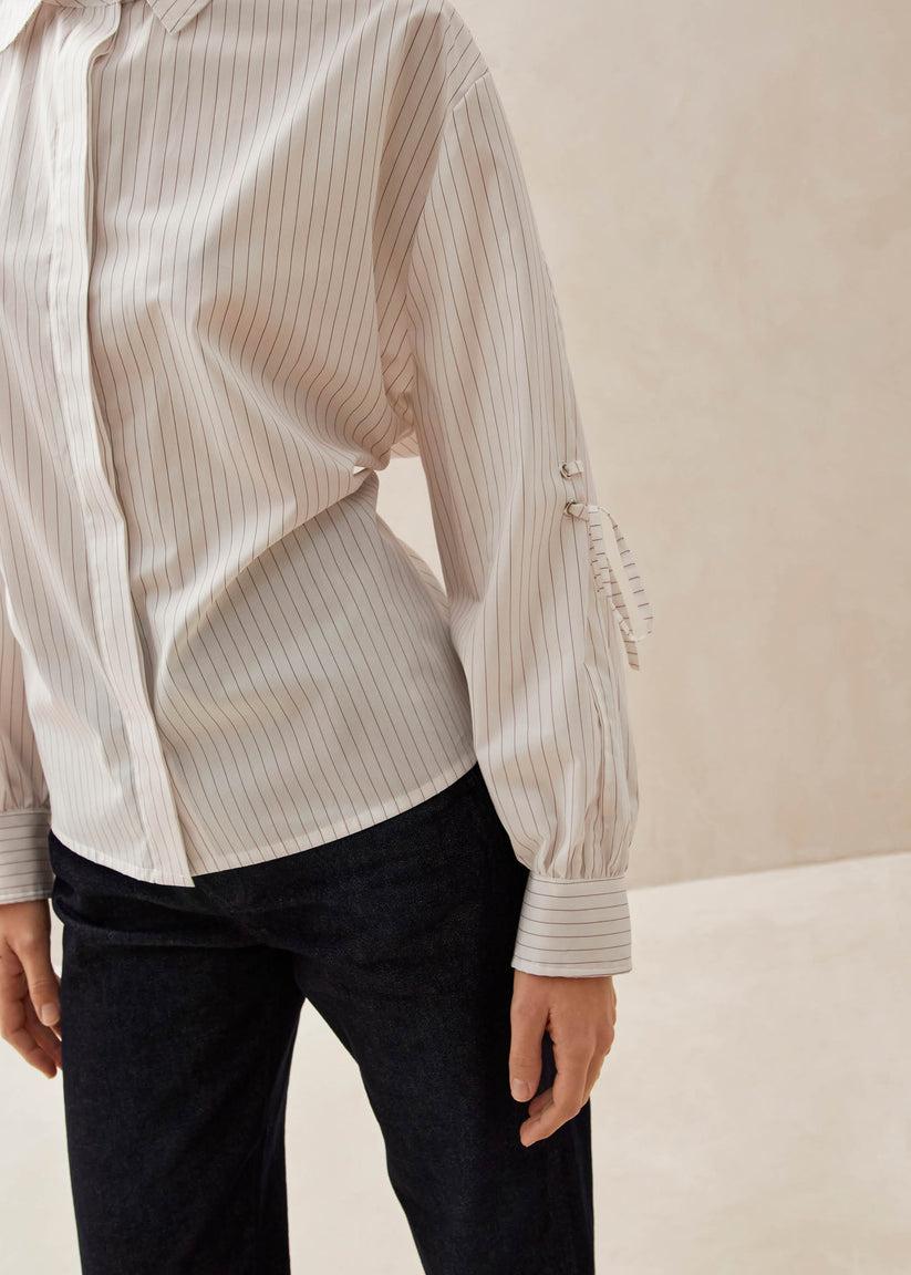 Alohas Sugar Red Thin Stripes Shirt Oferta especial