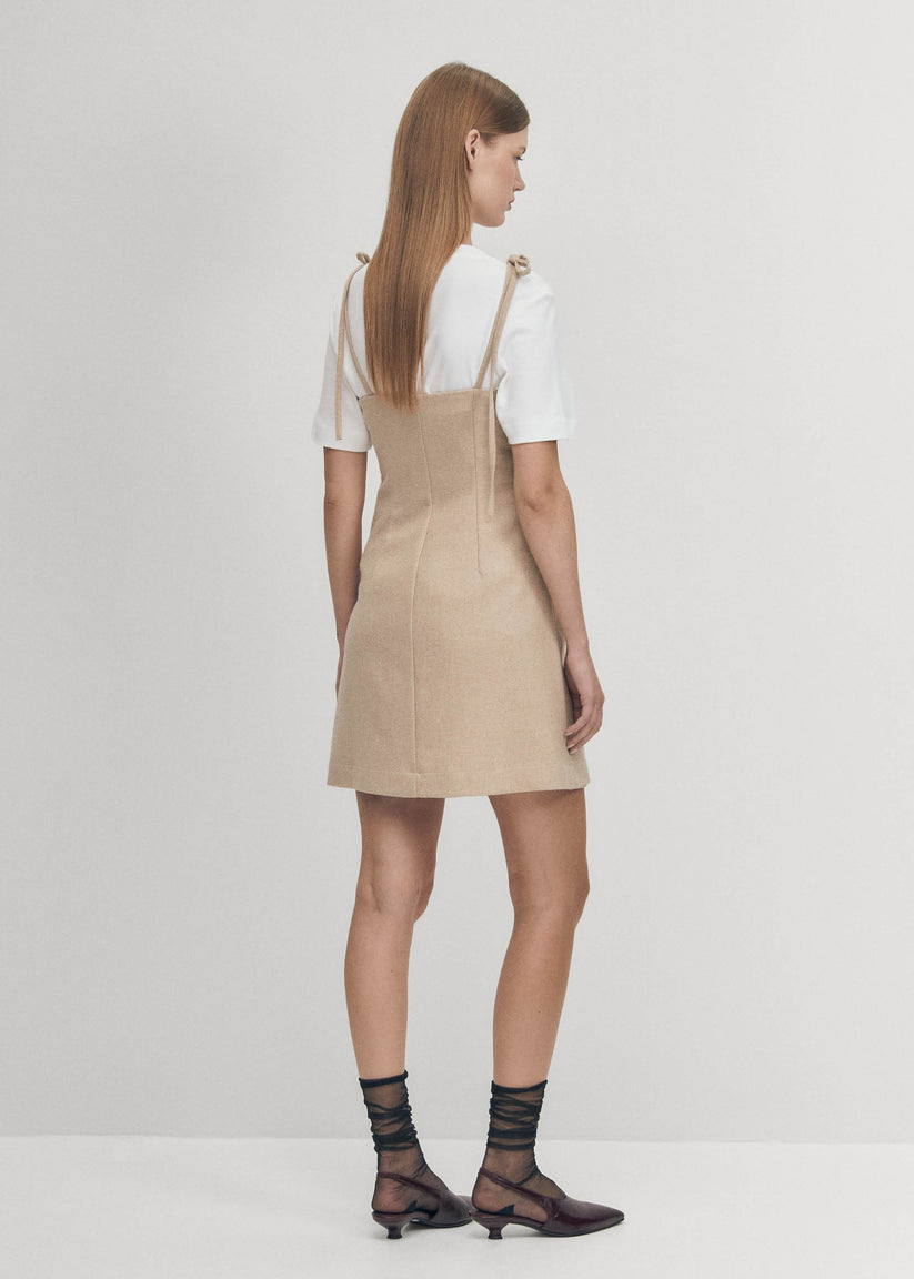 Alohas Gala Vestido Beige Último día