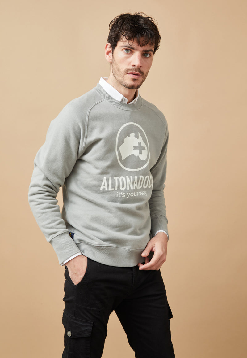 Altonadock Sudadera Grey Brand En oferta