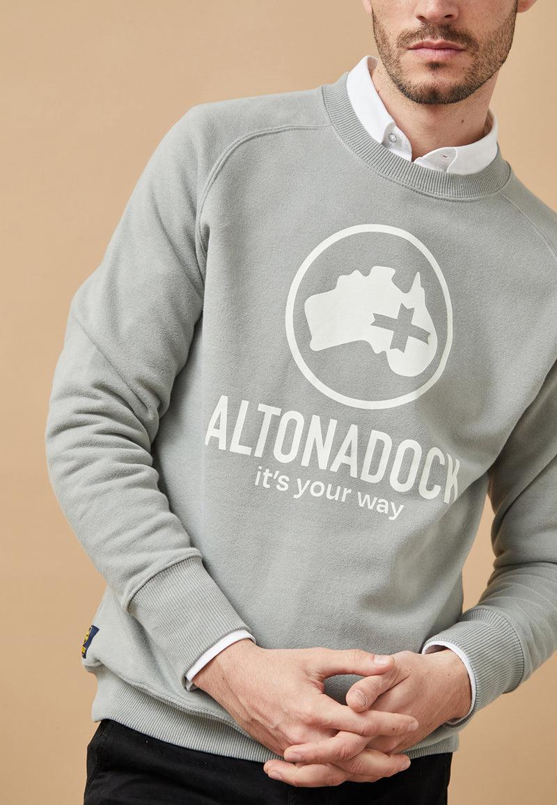 Altonadock Sudadera Grey Brand En oferta