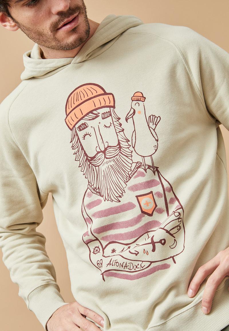 Altonadock Sudadera Beige Outlet online