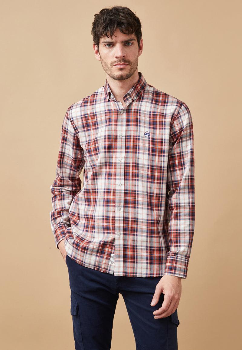 Altonadock Camisa Cuadros Blanco Oferta exclusiva
