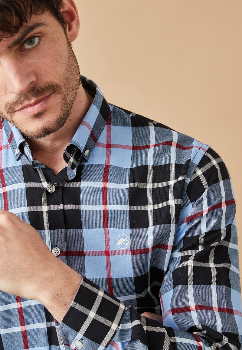 Altonadock Camisa Cuadros Azul Descuento por venta flash