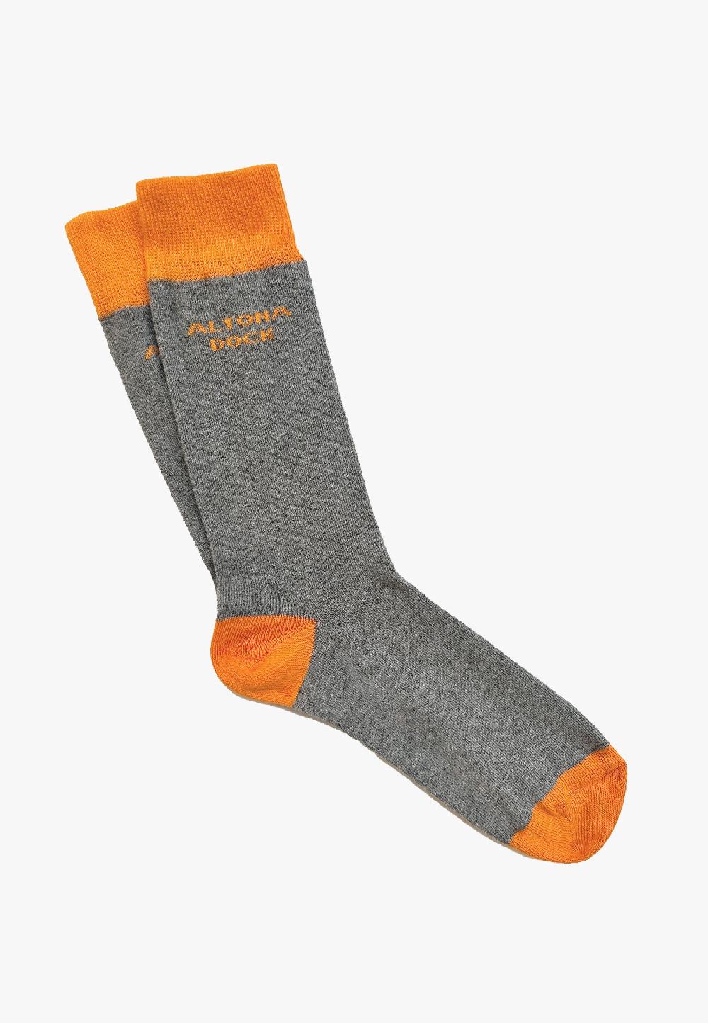 Altonadock Calcetines Grises y Naranjas Outlet online