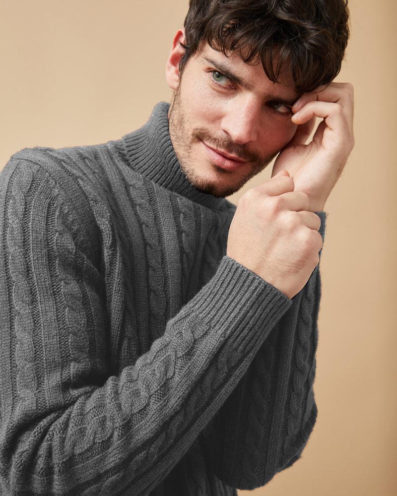 Altonadock Jersey Cuello Vuelto Gris Rebajas