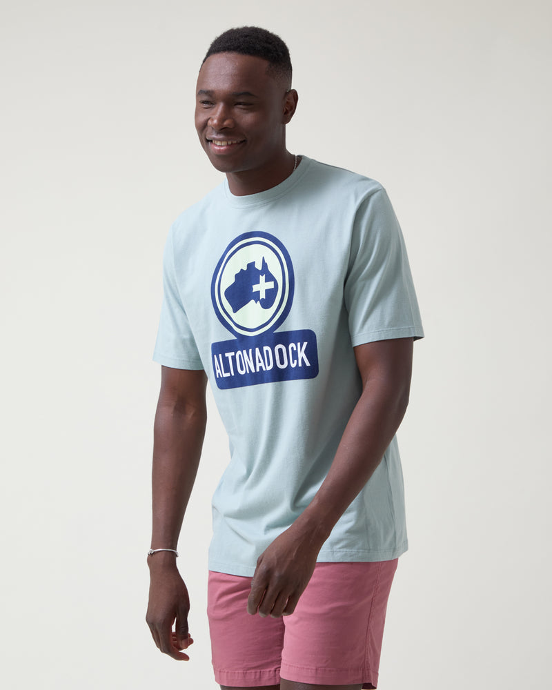 Altonadock Camiseta Brand Azul Mejor oferta