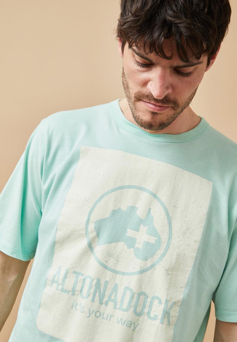 Altonadock Camiseta Verde Agua Solo queda un día