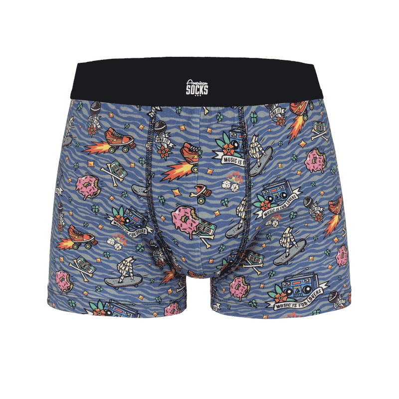 American socks Music is for Lovers - Boxer Brief Últimos 2 días