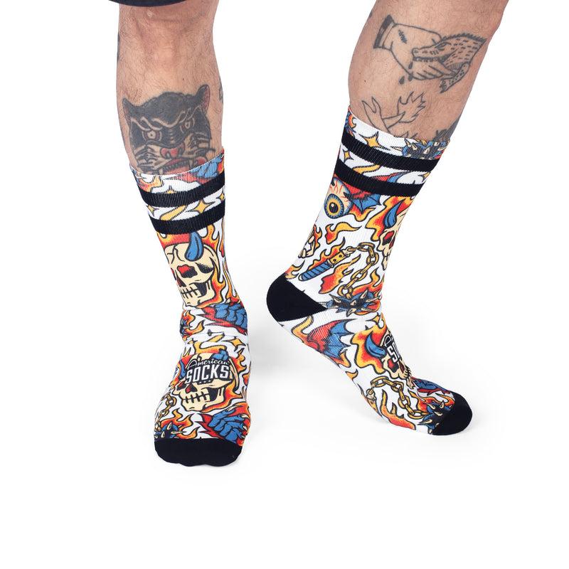 American socks Wicked - Mid High Ahorra y exporta