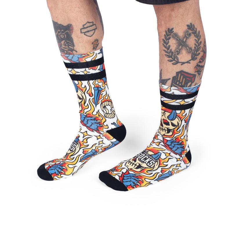 American socks Wicked - Mid High Ahorra y exporta