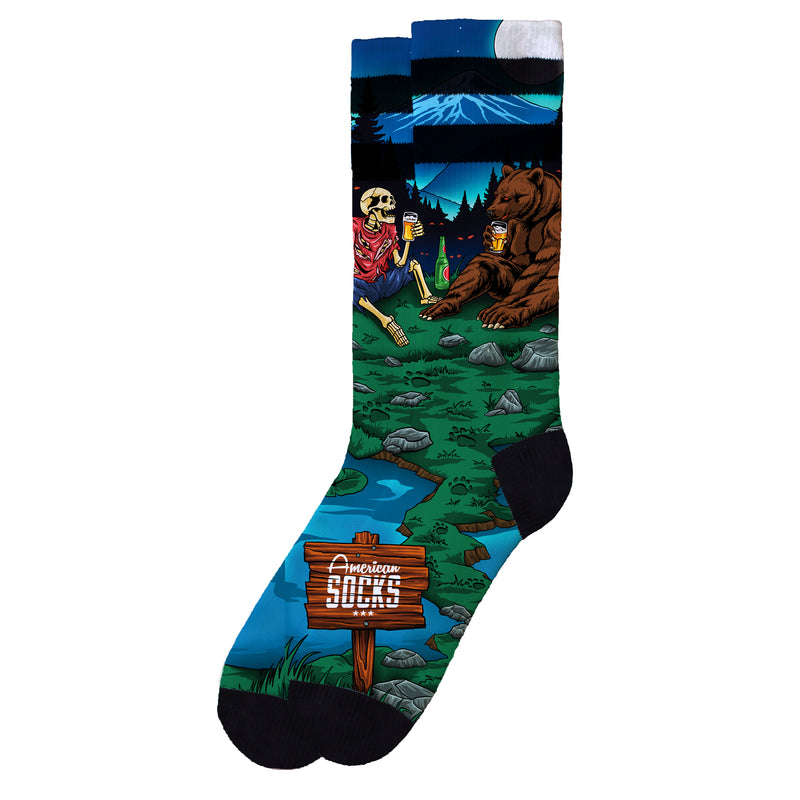 American socks Riverbank Pals - Mid High Libre de impuestos