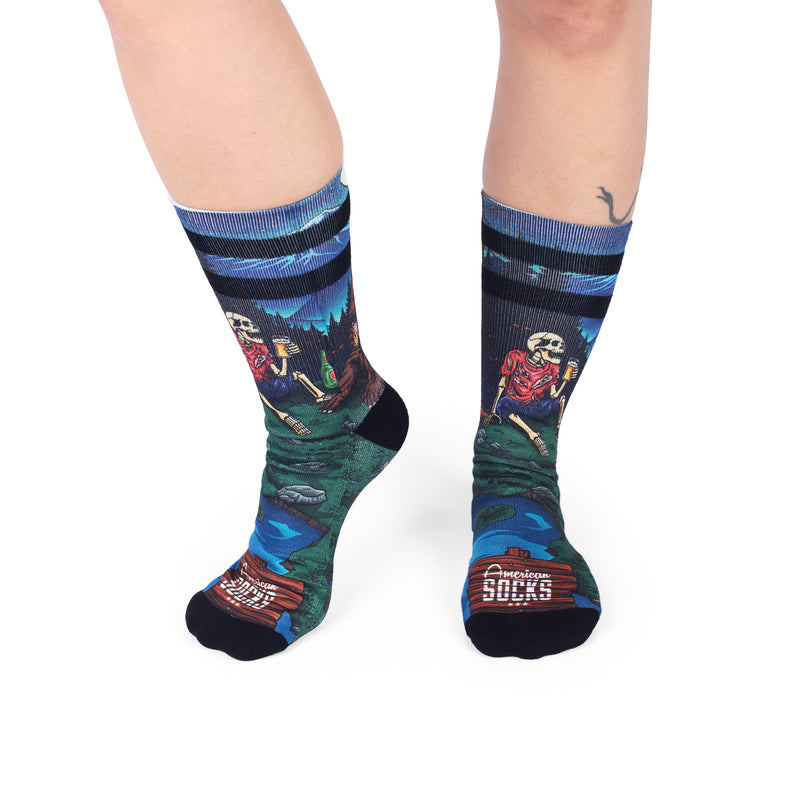 American socks Riverbank Pals - Mid High Libre de impuestos